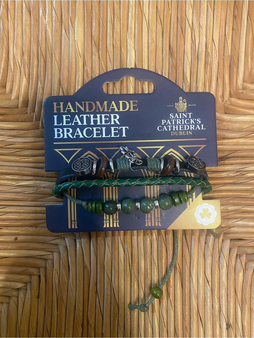 St Patrick’s Cathedral Handmade Irish Bracelet